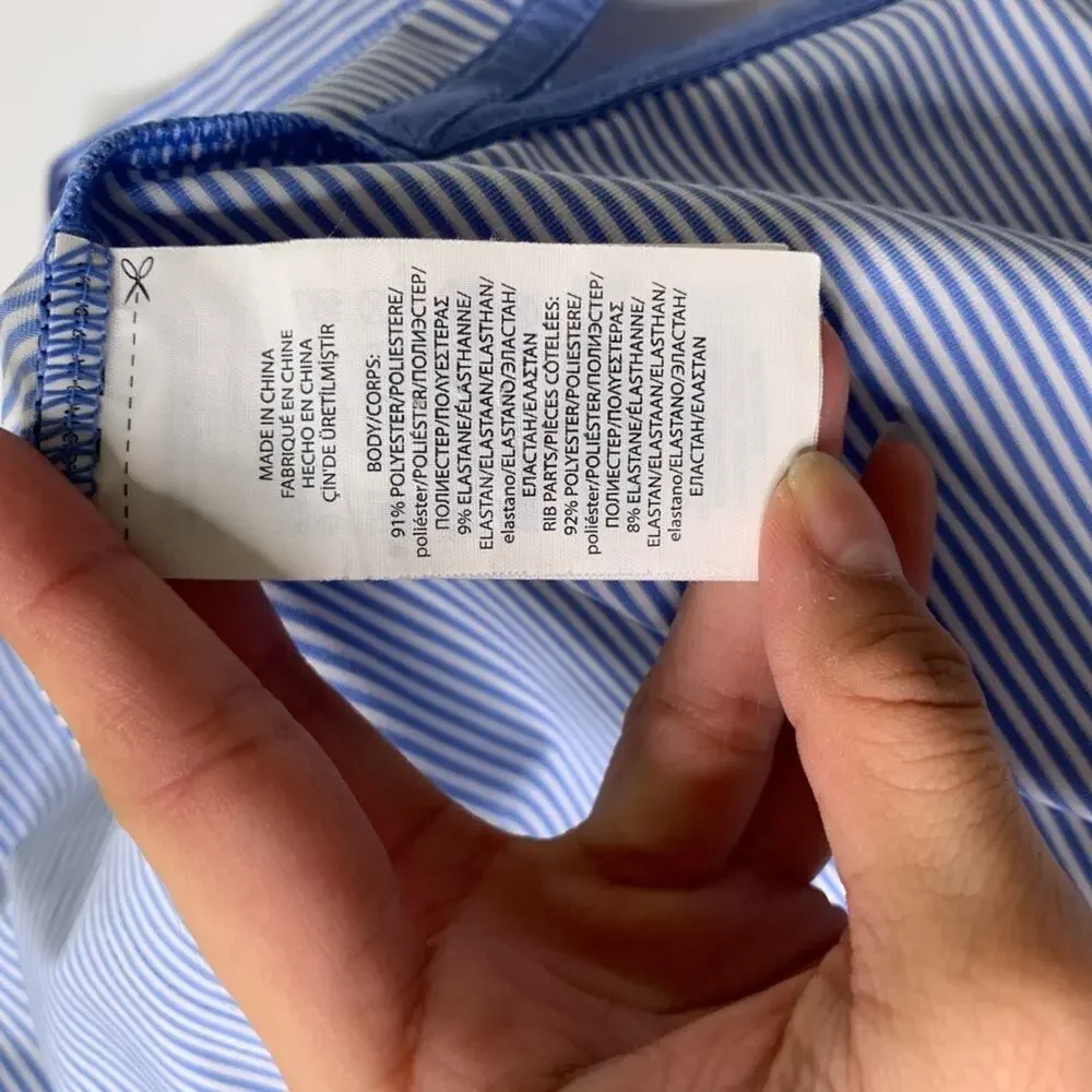 RLX Ralph Lauren Polo Shirt Mens L Large Evening Wicking Stretch Striped Golf
